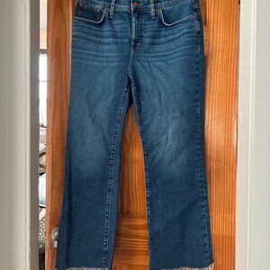 Madewell Kick Out Crop Jeans Mid Rise 31